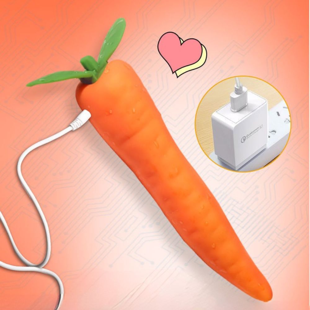 קולקציית ויברטורים בצורת ירקות דיסקרטיים