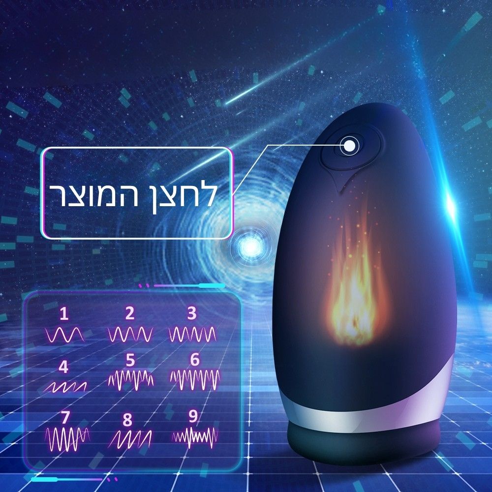 Atlanta מאונן חשמלי נטען עם חימום פנימי