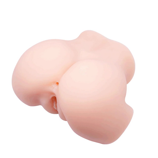 בובת מין לגבר מסיליקון עם יחידת רטט חיצונית G1697