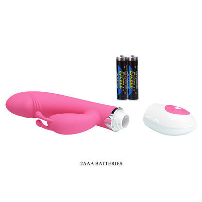 ויברטור ארנב ורוד עם 30 מצבי רטט