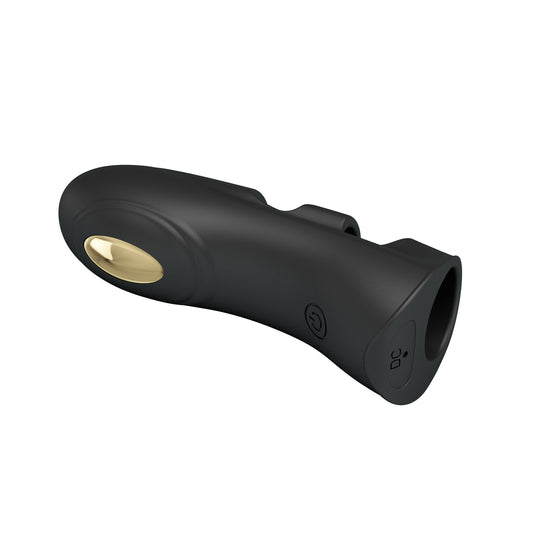 ויברטור אצבע חשמלי - רטט ממוקד עם עם גירוי חשמלי כפול