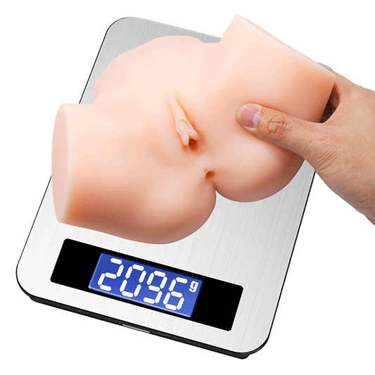 בובת מין לגבר מסיליקון עם יחידת רטט חיצונית G2096