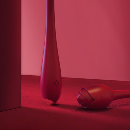 Rose ויברטור ורד כפול לגירוי הדגדגן ונקודת G