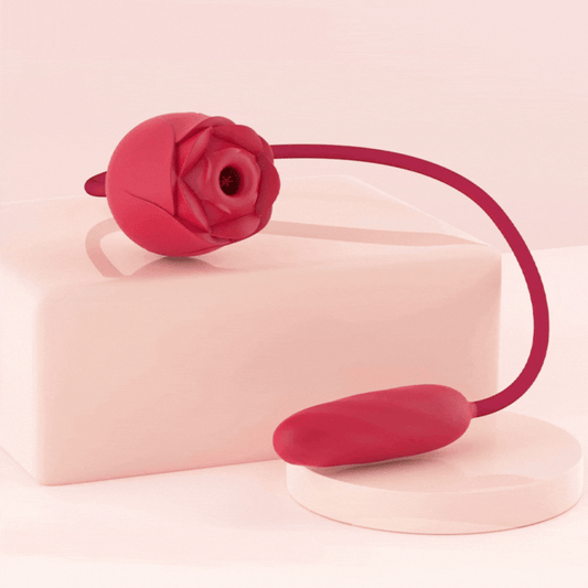 בלום ויברטור ורד עם 5 פעולות במכשיר אחד