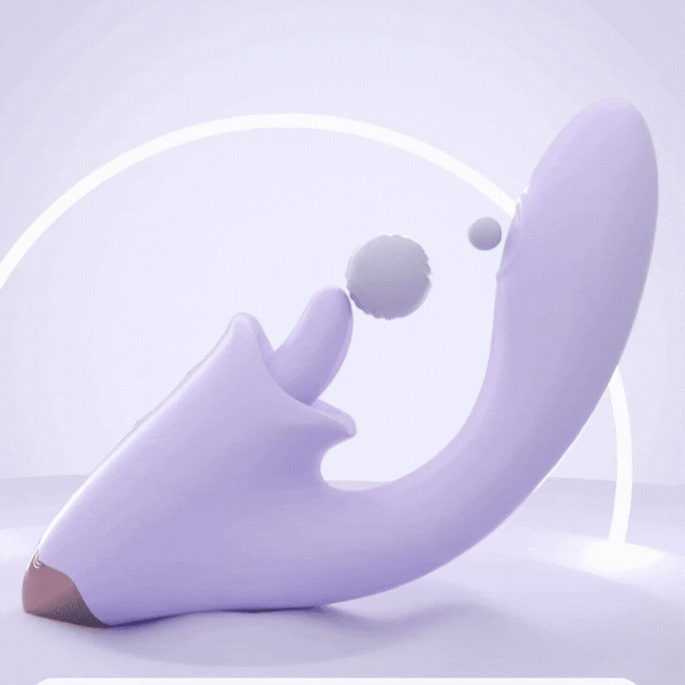 Viola  ויברטור 3 ב־1 ליקוק, הקשה ורטט חזק