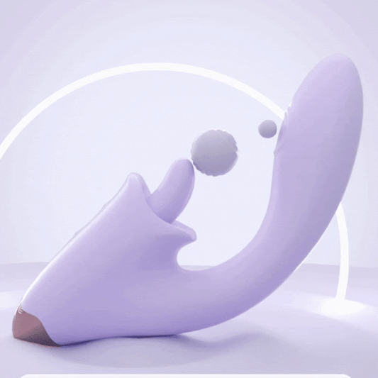 Viola  ויברטור 3 ב־1 ליקוק, הקשה ורטט חזק