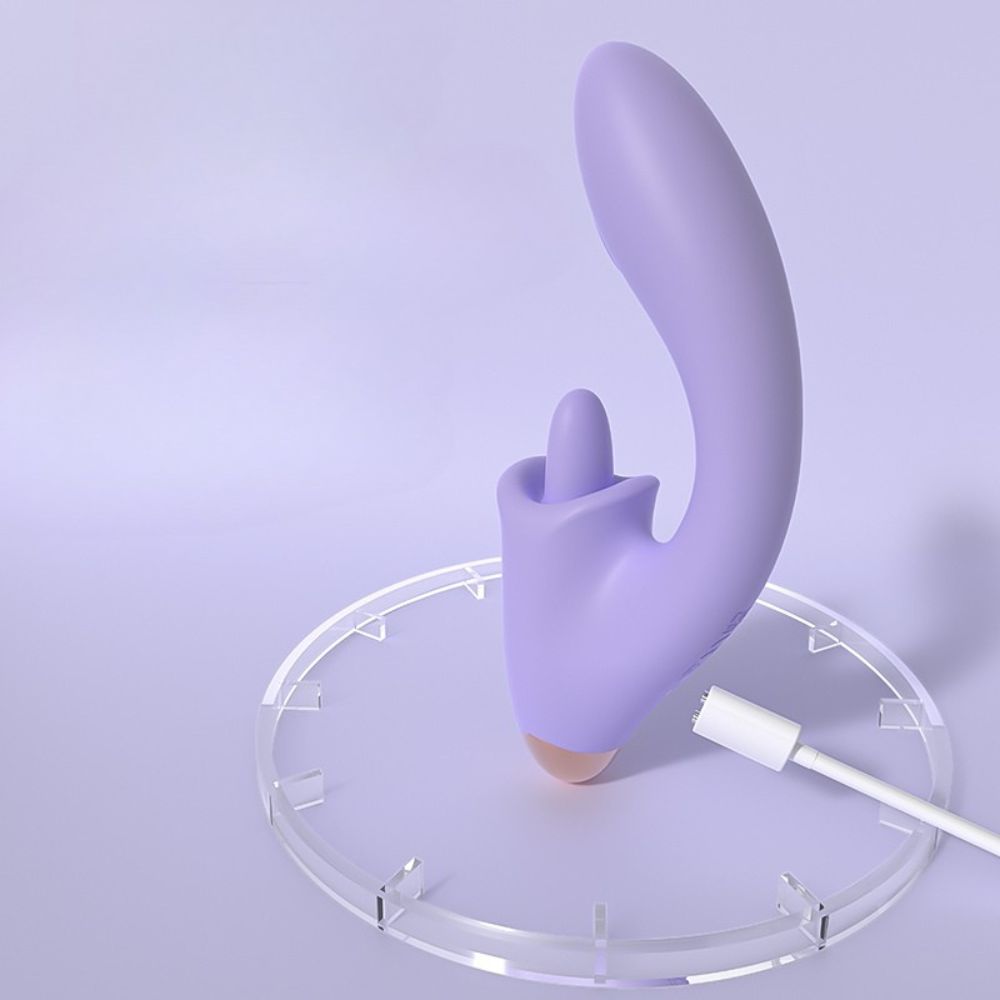 Viola  ויברטור 3 ב־1 ליקוק, הקשה ורטט חזק